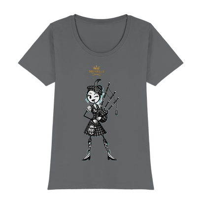 Drumella – Dudelsackspielerin T-Shirt - Womens Premium Classic T-Shirt