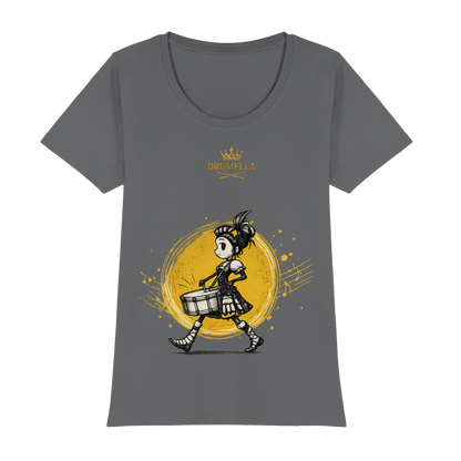 Drummer Girl - Snare Drum - Damen - T- Shirt - Drumella