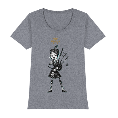 Drumella – Dudelsackspielerin T-Shirt - Womens Premium Classic T-Shirt