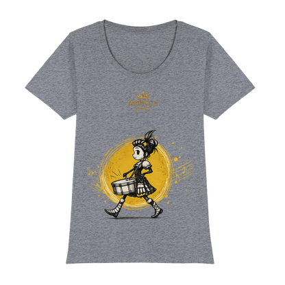 Drummer Girl - Snare Drum - Damen - T- Shirt - Drumella