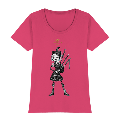 Drumella – Dudelsackspielerin T-Shirt - Womens Premium Classic T-Shirt