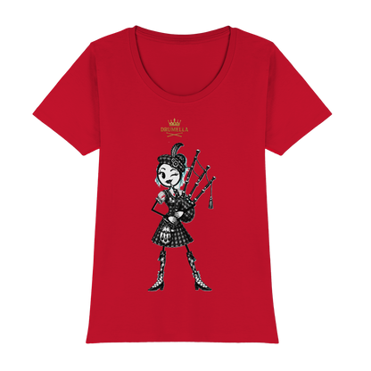 Drumella – Dudelsackspielerin T-Shirt - Womens Premium Classic T-Shirt