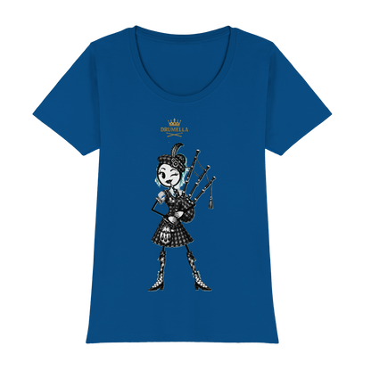 Drumella – Dudelsackspielerin T-Shirt - Womens Premium Classic T-Shirt