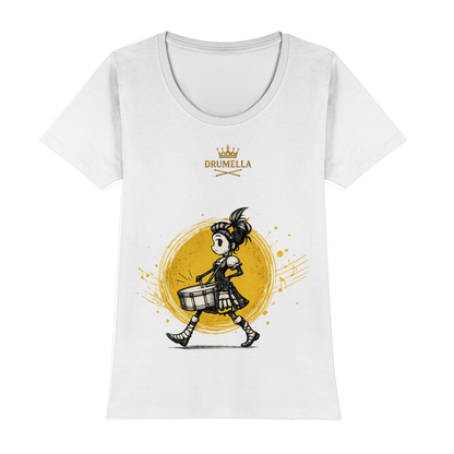 Kurzarm T-Shirt mit Rundhals - Punk Drummer Girl - Womens Premium Classic T-Shirt